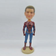 Personalized custom Spider-Man bobble heads