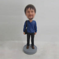 Personalized custom in working bobble head