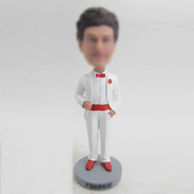 Personalized custom Bridegroom bobbleheads