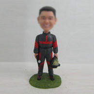 Personalized custom in working bobblehead