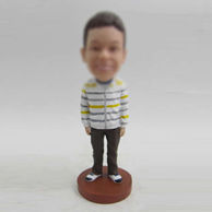 Personalized custom boy bobbleheads