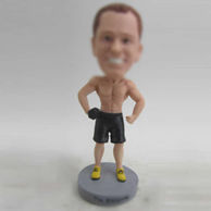 Personalized custom strong man bobbleheads