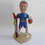 Professional custom super sporter bobbleheads