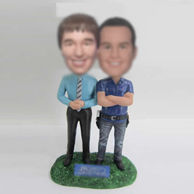 Personalized custom best friends bobbleheads