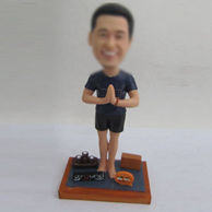 Personalized custom Yoga bobbleheads