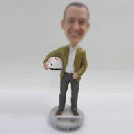 Personalized custom brown shoes bobbleheads