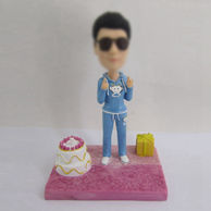 Personalized custom birthday bobbleheads