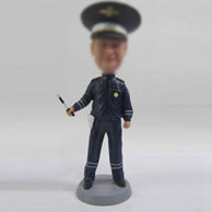 Personalized custom police bobble heads
