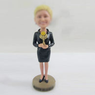 Personalized custom winner bobble heads