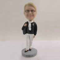 Personalized custom teacher bobble heads