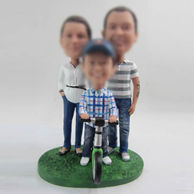 Personalized custom family bobblehead