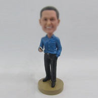 Personalized custom in office bobbleheads