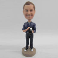 Personalized custom Photographer bobbleheads