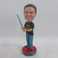 Personalized custom man bobblehead dolls