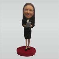 Custom Secretary bobbleheads