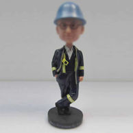 Personalized custom worker bobblehead