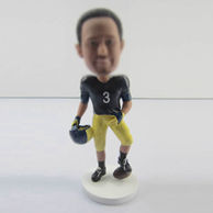 Personalized custom Rugby bobbleheads