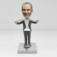 Personalized custom Music conductor bobbleheads