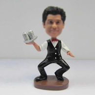 Personalized custom Bartender bobbleheads