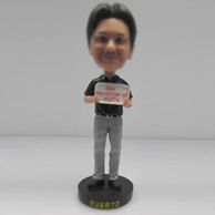 Personalized custom good man bobbleheads