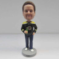 Personalized custom Hockey fans bobble heads