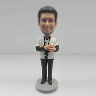 Personalized custom Photographer bobble heads