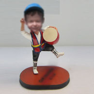 Personalized custom happy bobbleheads