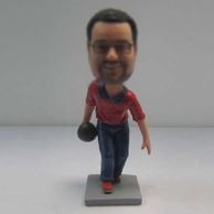 Personalized custom Bowling bobbleheads