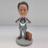 Personalized custom doctors look at me bobble heads