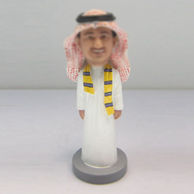 Personalized custom Arab people bobbleheads