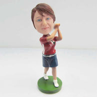 Personalized custom golf bobble head