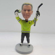 Personalized custom Hockey bobble heads