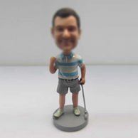 Personalized custom play golf bobbleheads