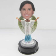 Personalized custom Beautiful girl bobble heads