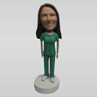 Custom nurse bobble heads