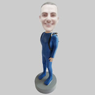 Custom Male diver bobbleheads