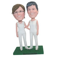 Customized same sex bobble heads