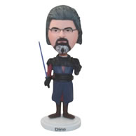 Personalized ancient swordsman bobbleheads