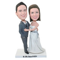 Personalized custom wedding cake topper