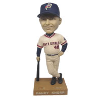 Personalized custom MBL player with bat and hat bobbleheads