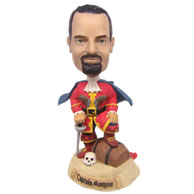 Personalized custom captain bobbleheads