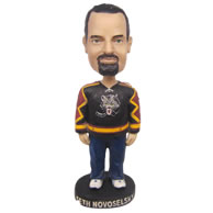 Personalized custom man in sports jersey bobbleheads