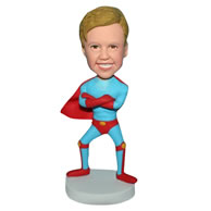 Funny little superman bobblehead