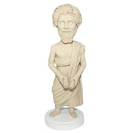 Sculpture in long gown bobblehead