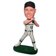 No.10 baseball player in baseball uniform bobblehead