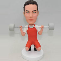 Weightlifter custom bobbleheads