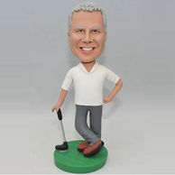 Personalized custom golf bobbleheads