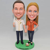 Golf bobbleheads christmas gifts for couples