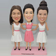 Custom bridesmaid bobbleheads gifts