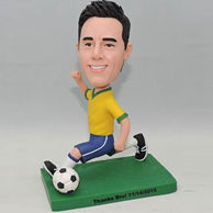 Customize football player bobbleheads